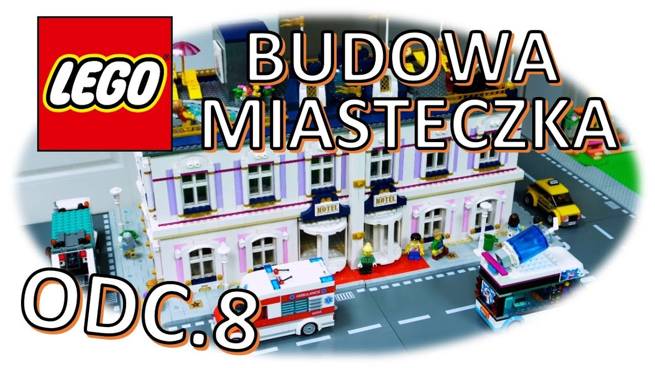 EKSKLUZYWNY HOTEL 🍹 / BUDOWA LEGO MIASTECZKA (8)