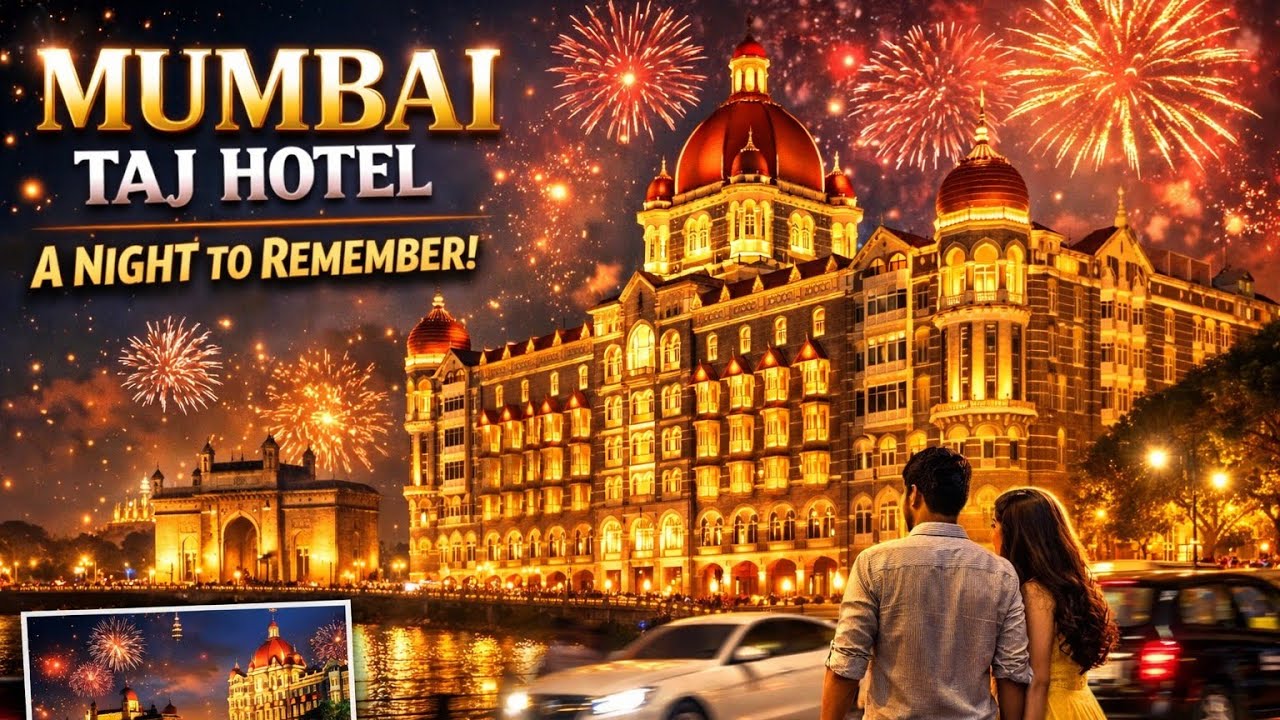 Magical Mumbai Nights ✨ Taj Hotel & Gateway Vlog 