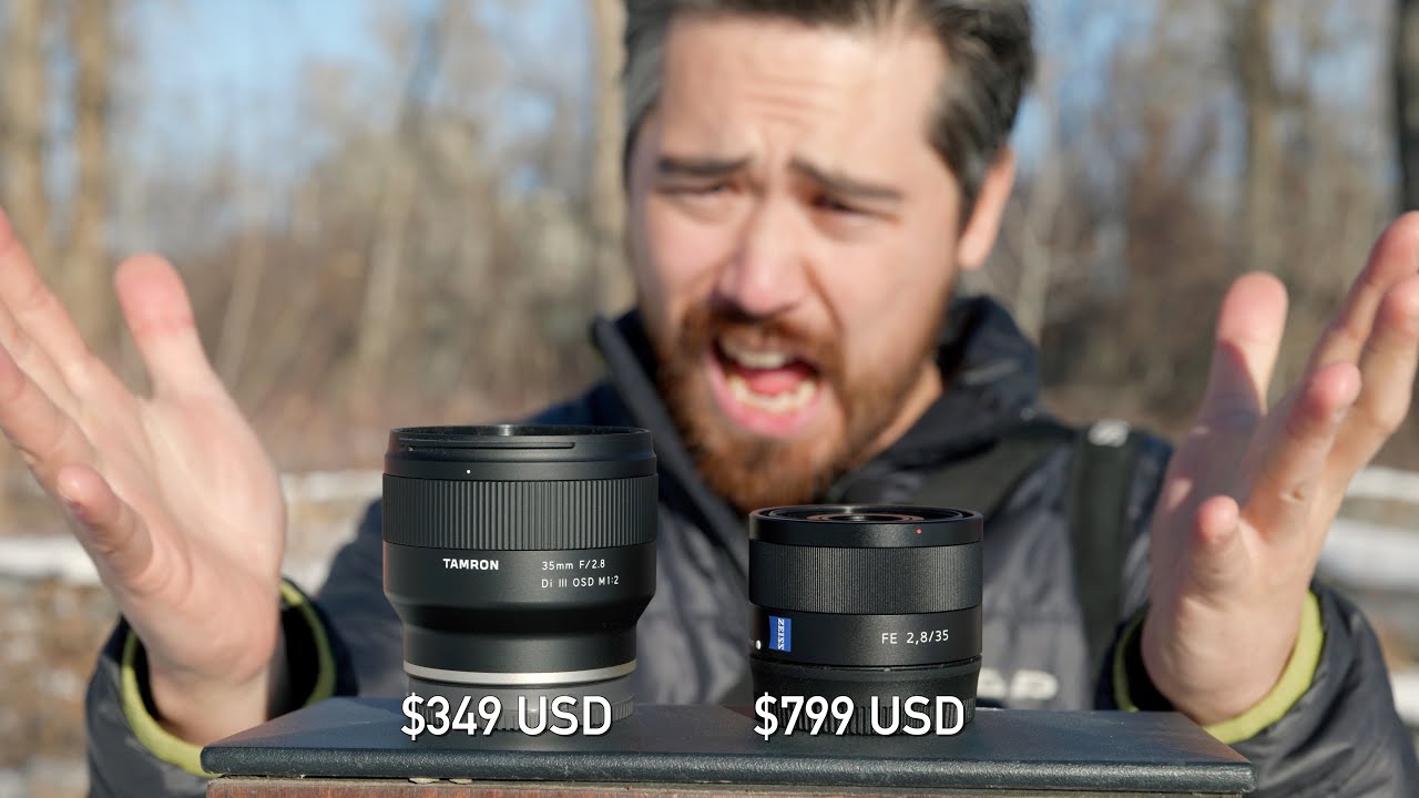 DPReview TV: Tamron 35mm F2.8 ($349) vs Sony/Zeiss 35mm F2.8 ($800)