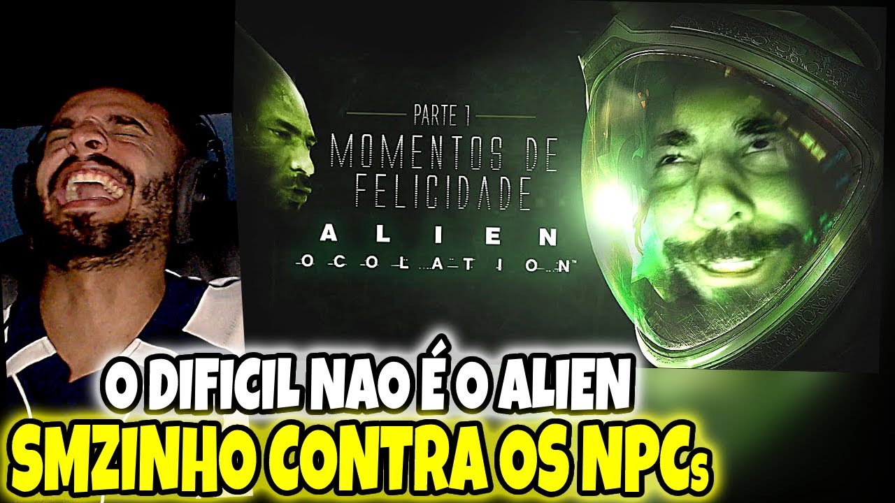 react smzinho momentos de felicidade Alien Isolation parte 1