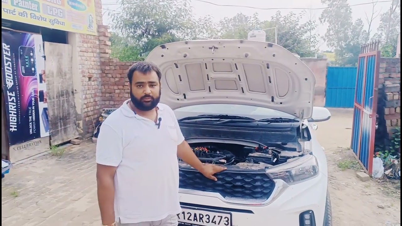 KIA SONET New CNG fitting live Govt approved CNG fitting centre Full video Italy CNG kit 