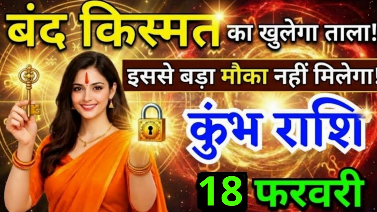 15 फरवरी, कुंभ राशि वालों बंद किस्मत का खुलेगा ताला, Kumbh Rashi, Aaj Ka Rashifal