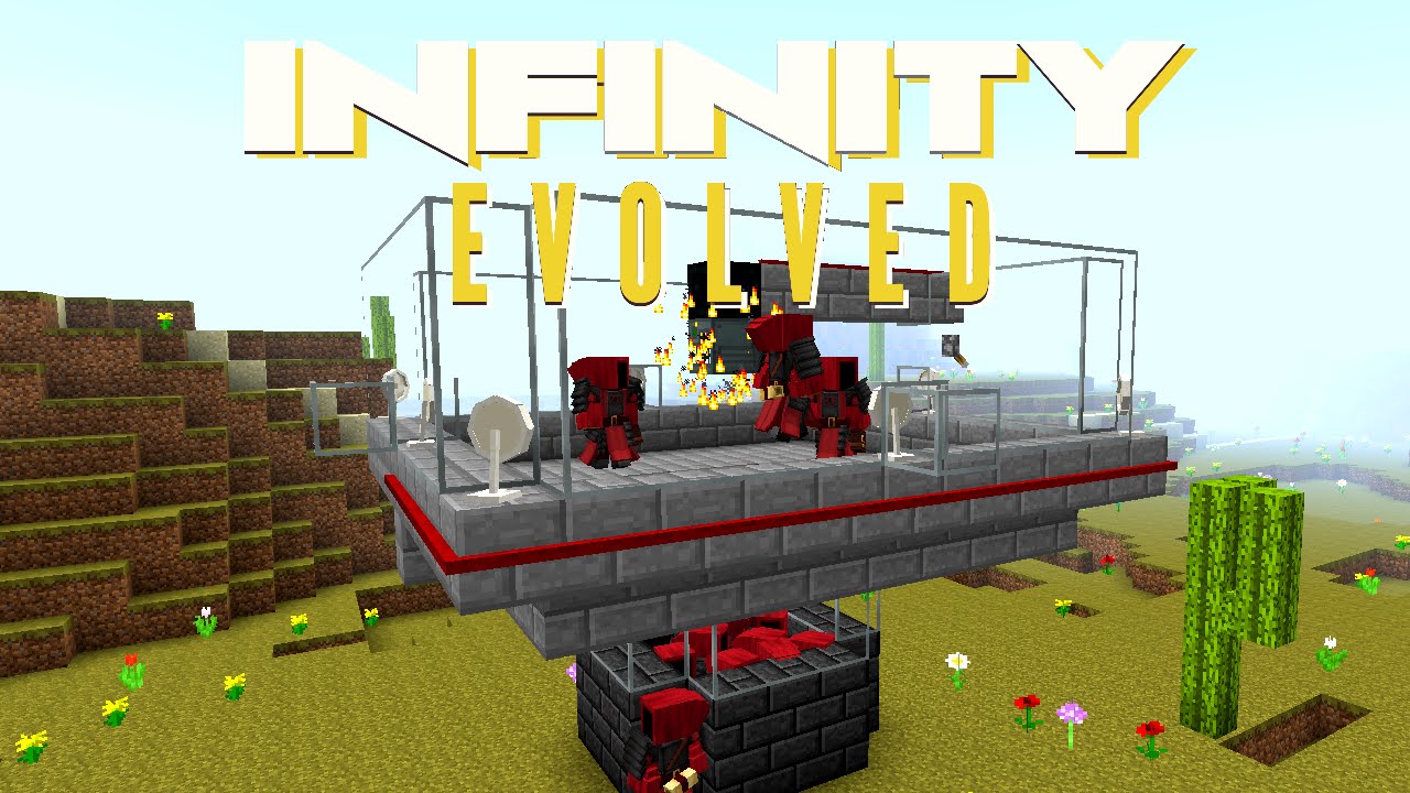 Minecraft Mods FTB Infinity Evolved - MOB GRINDER [E45] (Modded Expert Mode)