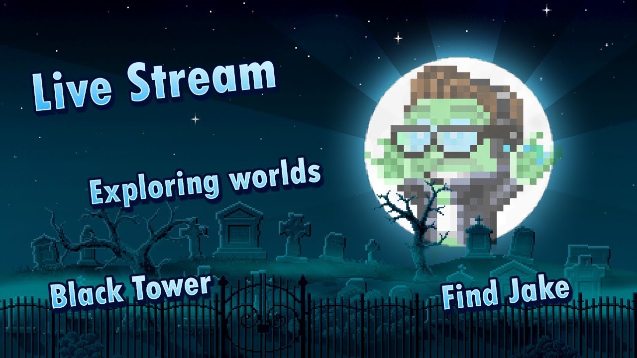 WOTW?! Black Tower?! Find Jake?! Halloween?! [Pixel Worlds Live Stream]