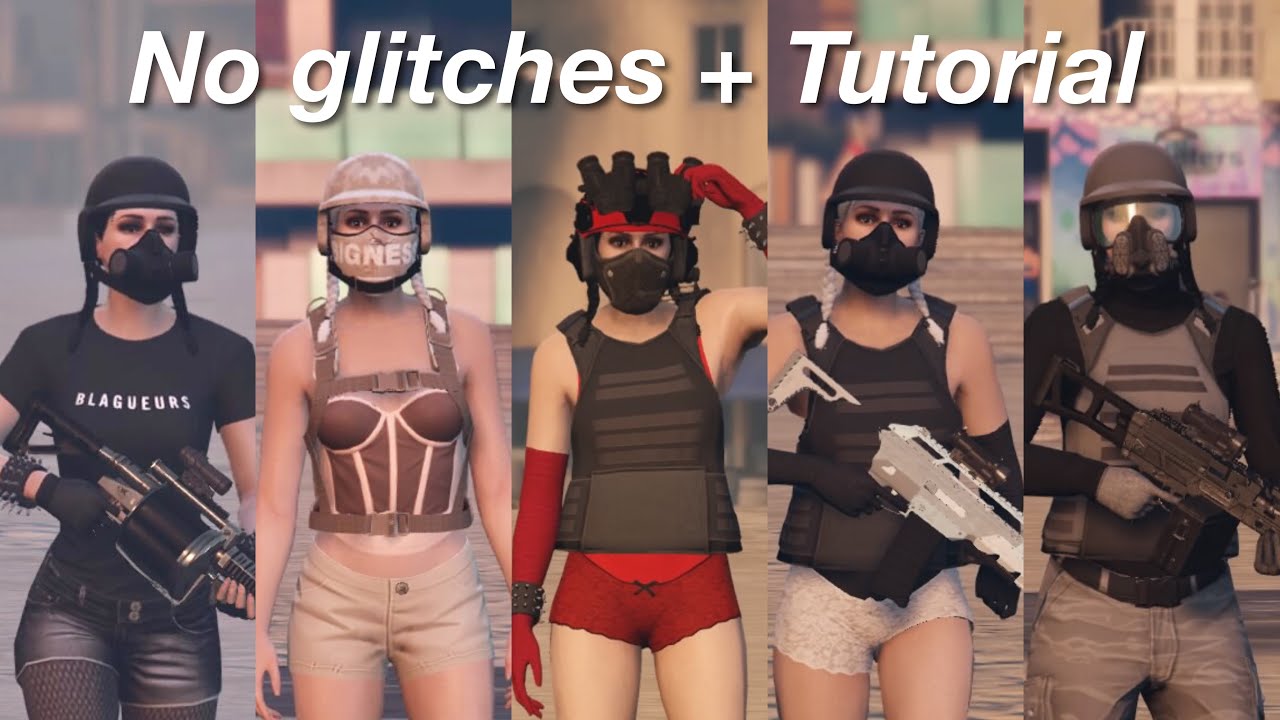 11 Cute Female Tryhard Outfits (NO GLITCHES + TUTORIAL) | Gta 5 online