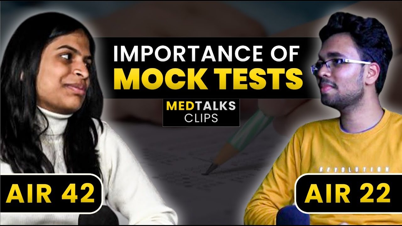 Importance Of Mock Tests | NEET 2024 #neet #neet2024 #medtalks