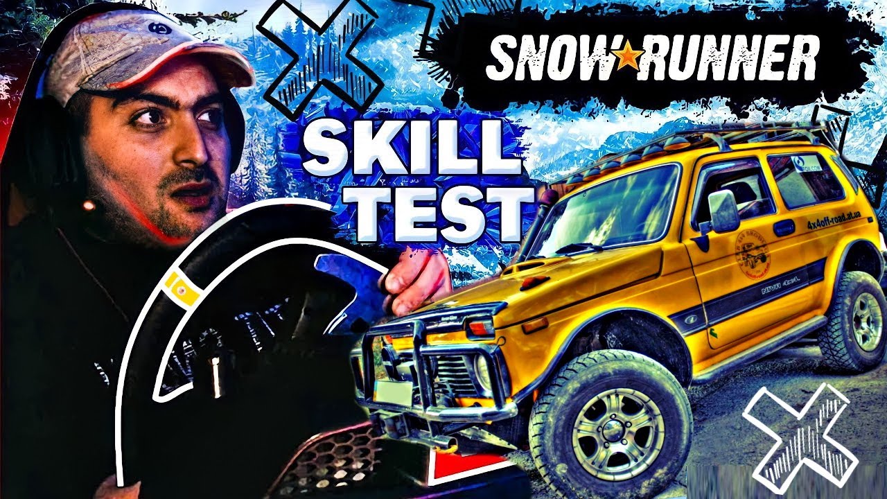 🏁SNOWRUNNER⛔SKILL TEST⛔NIVA 4X4 ՂԵԿՈՎ !!!⛔+ ETS 2 ONLINE ԻՄ ՆՈՐ MERCEDES-ՈՎ⛔ՁՄԵՌԱՅԻՆ ՄՈԴ ՈՒ ՖԻԶԻԿԱ