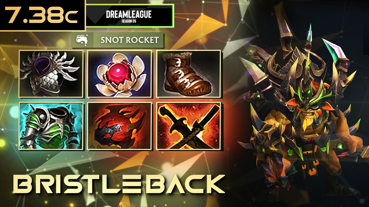 [OFFLANE] ACE BRISTLEBACK 7.38c | DREAMLEAGUE SEASON 26 | #Dota2 #4K