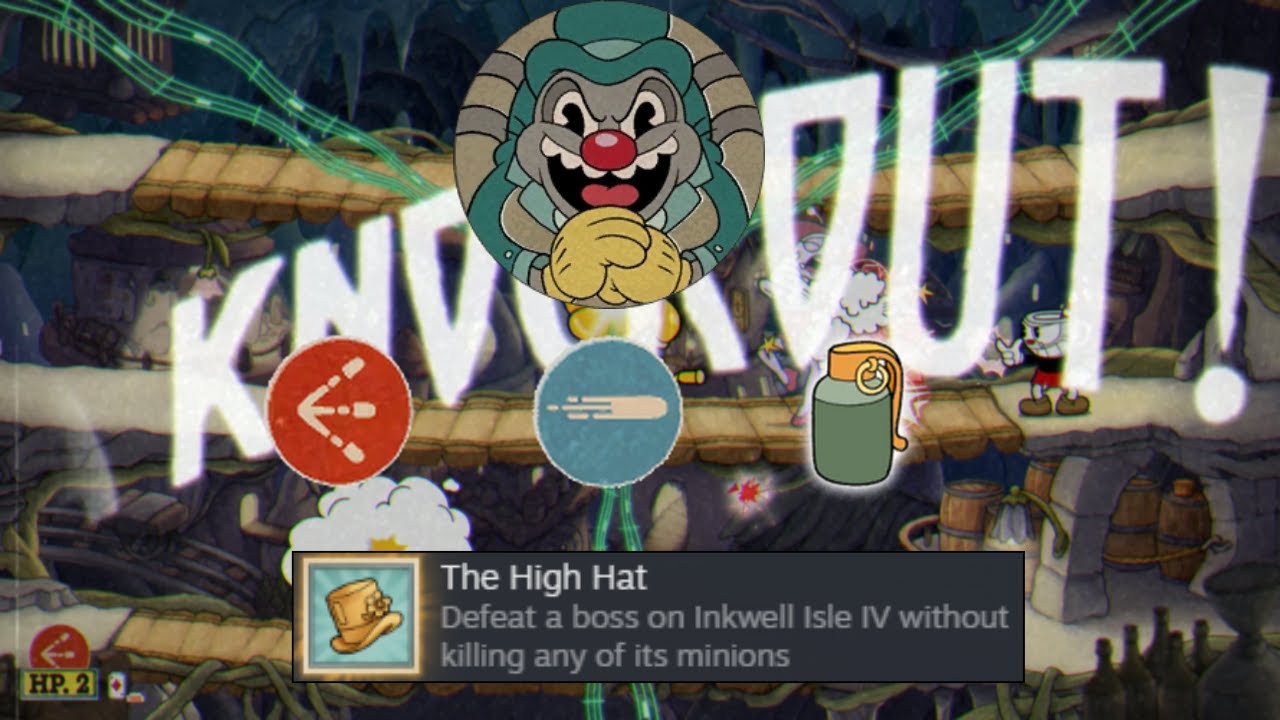 CUPHEAD - The High Hat - Achievement / Trophy