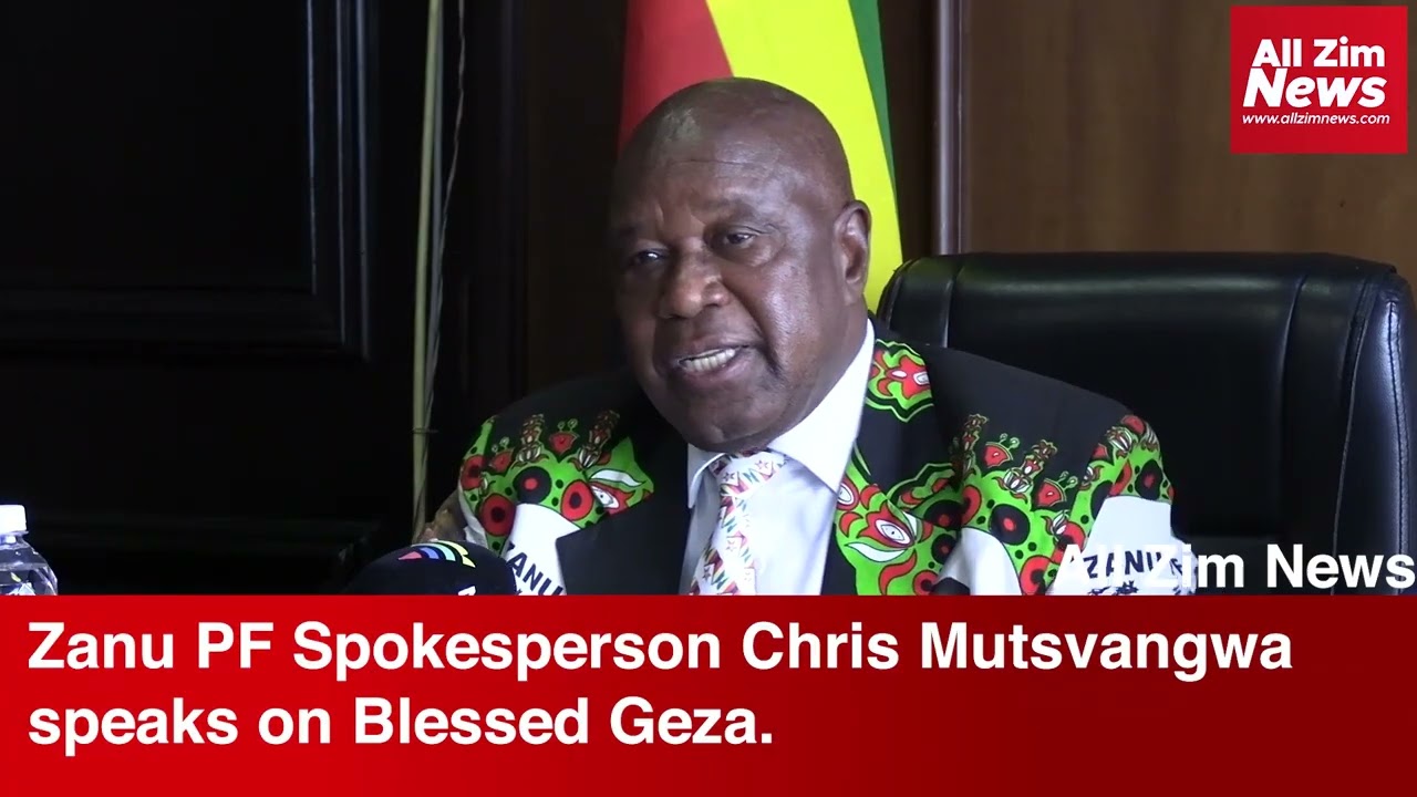 Watch Chris Mutsvangwa speaks on Blessed Geza's life