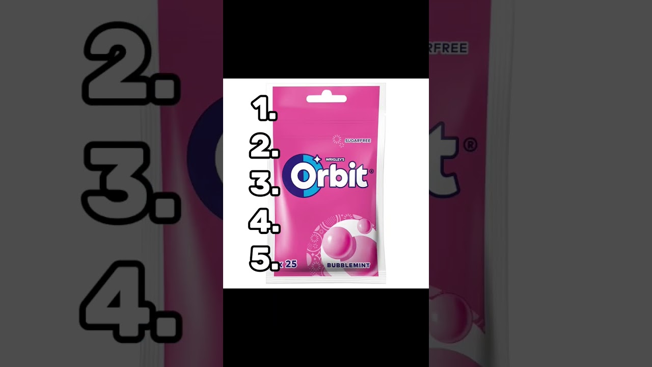 Zrób ranking gum Orbit nie wiedząc jaka będzie następna🍬 | 