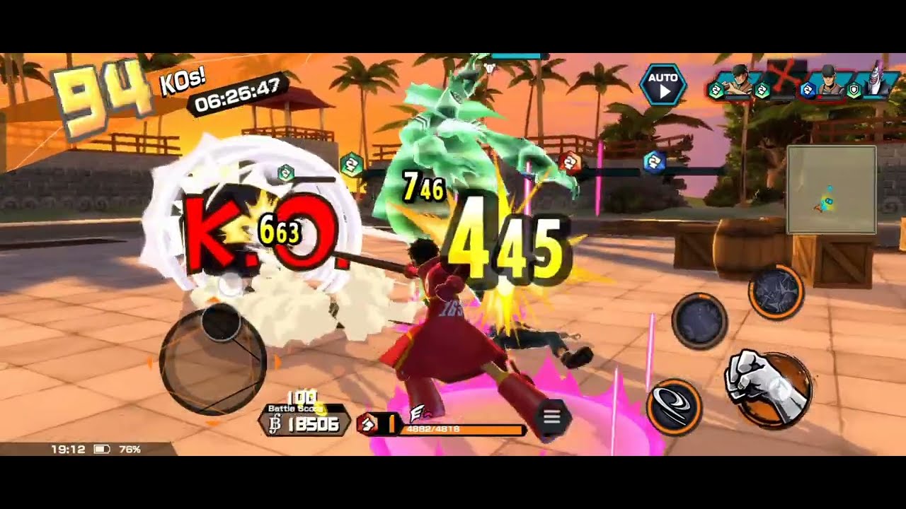 Egghead Monkey D. Luffy Survival 100 Gameplay | One Piece Bounty Rush