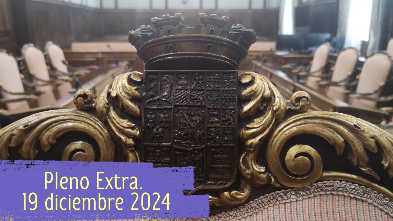 Pleno Diputación Guadalajara 19 diciembre 2024 Extra. Presupuestos