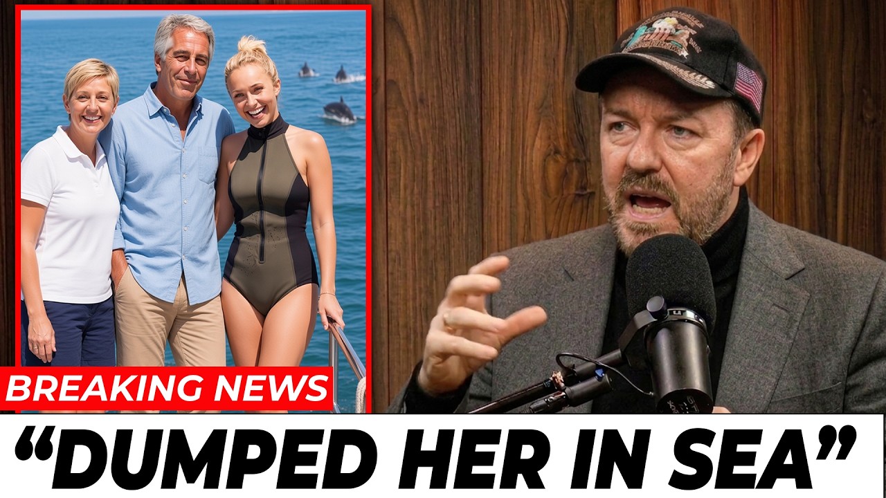 Ricky Garvis Loses It After Finding out what ellen did to hayden Panettiere On Epstein Island