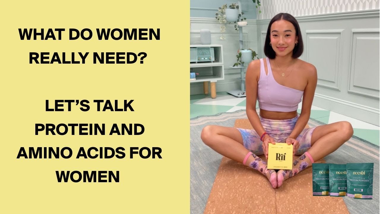 What Protein Do Women Really Need? Gita of Neeshi Protein and Rif Care down and talk womens health