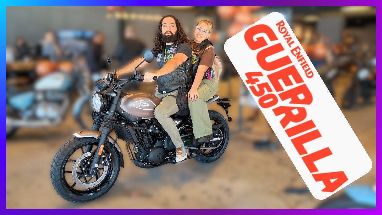 Fui no Lançamento da Guerrilla 450 da Royal Enfield