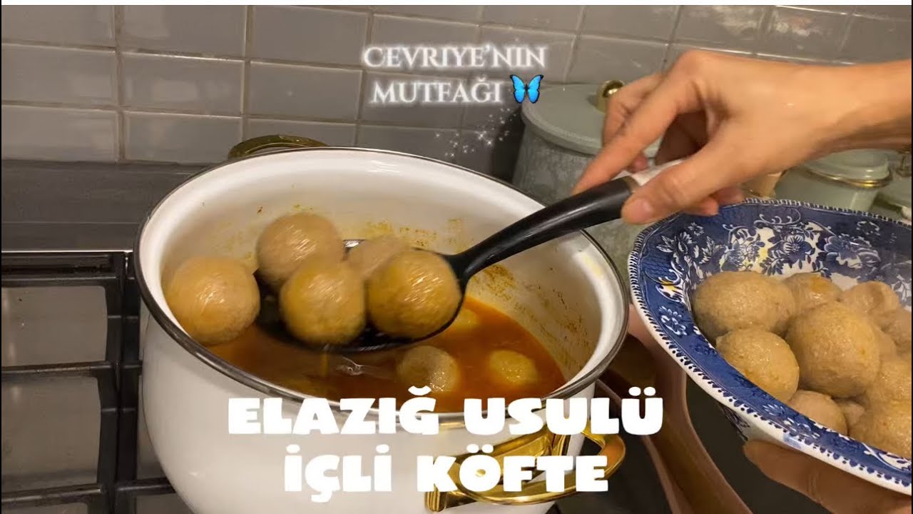 ELAZIĞ USÜLÜ İÇLİ KÖFTE TARİFİ EN PRATİK İÇLİ KÖFTE TARİFİNİ SİZLERLE PAYLAŞIYORUM