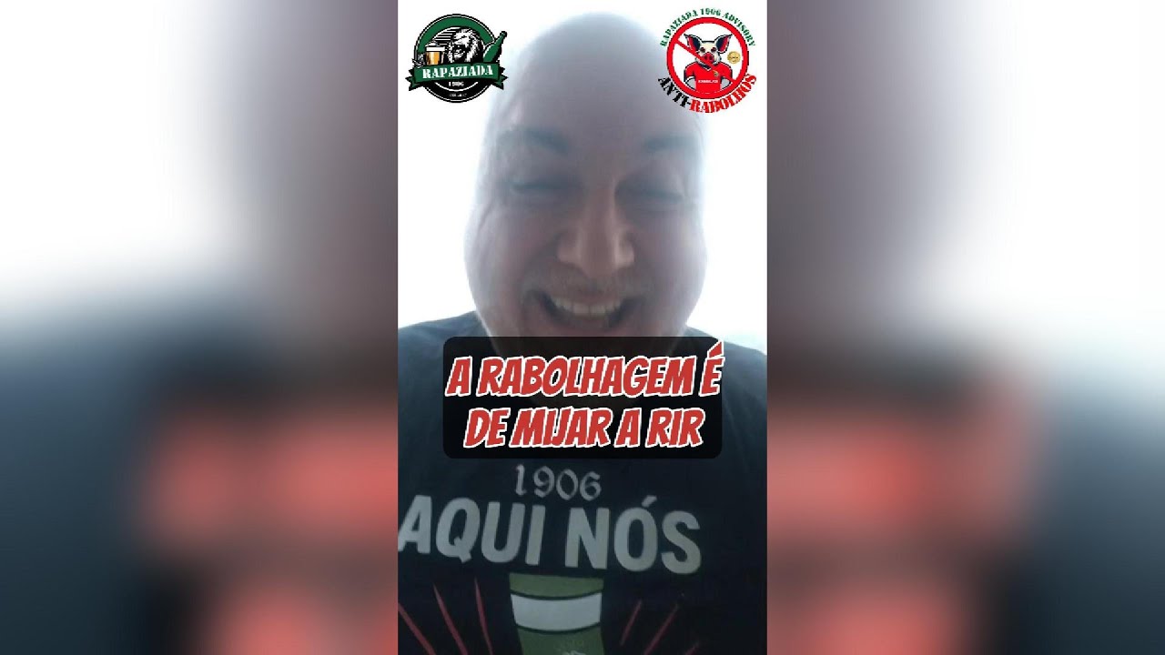 A RABOLHAGEM É DE MIJAR A RIR