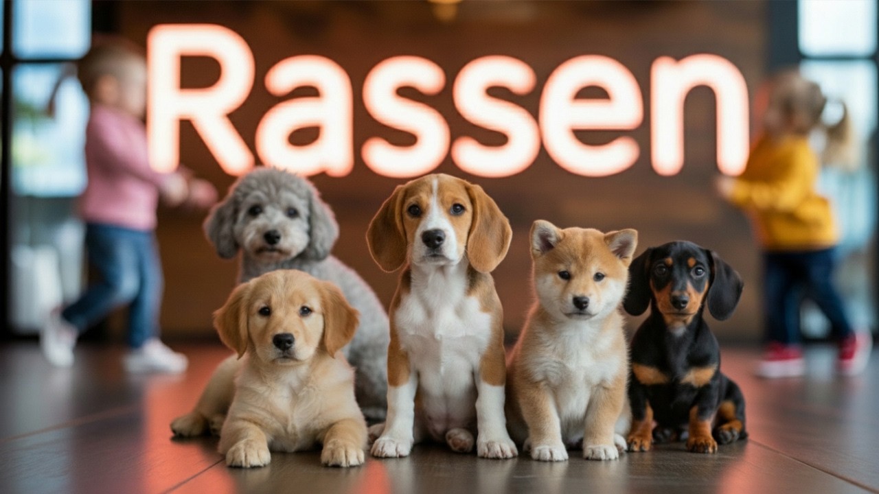 Die 7 BESTEN Hunderassen f&uuml;r Familien!❤️(Einige werden dich &uuml;berraschen)