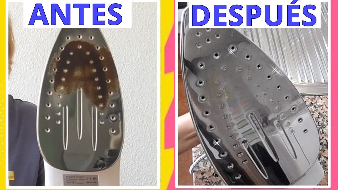 ✅ Como limpiar fácil una PLANCHA QUEMADA que se PEGA a la ropa