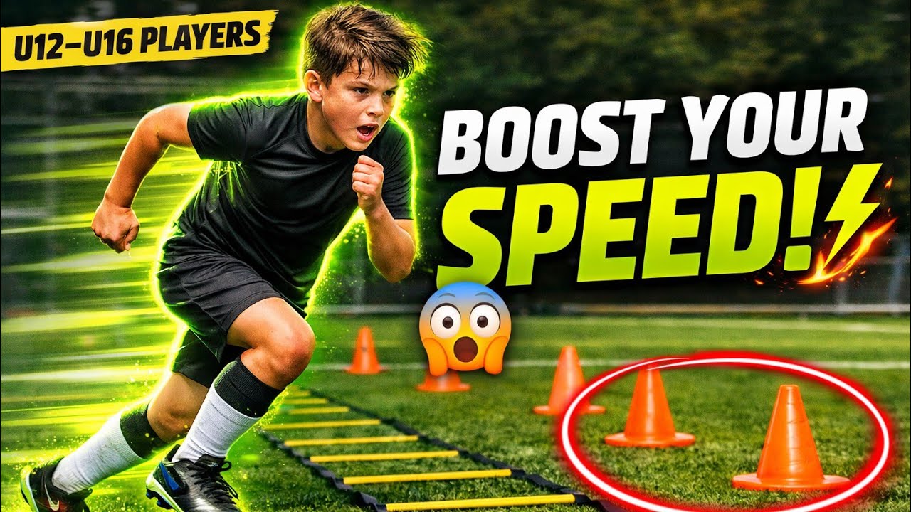 Speed and Agility Drills for Football | How to Get Faster Feet in Soccer | Football/Soccer Exercises