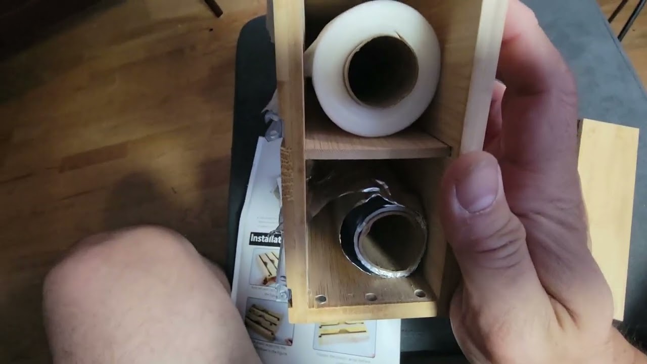 Foil and Plastic Wrap Organizer with Cutter