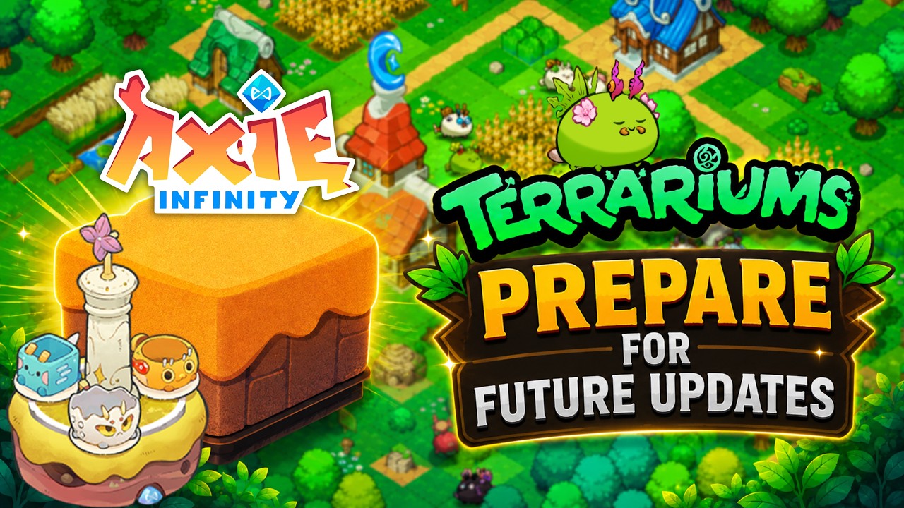Axie Infinity TERRARIUMS PREPARE for FUTURE UPDATES