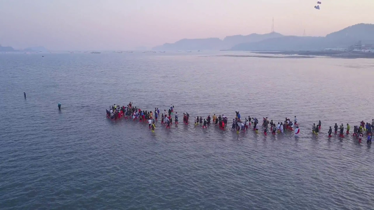 Sea Parting Festival - Jindo South Korea [Mavic Pro]