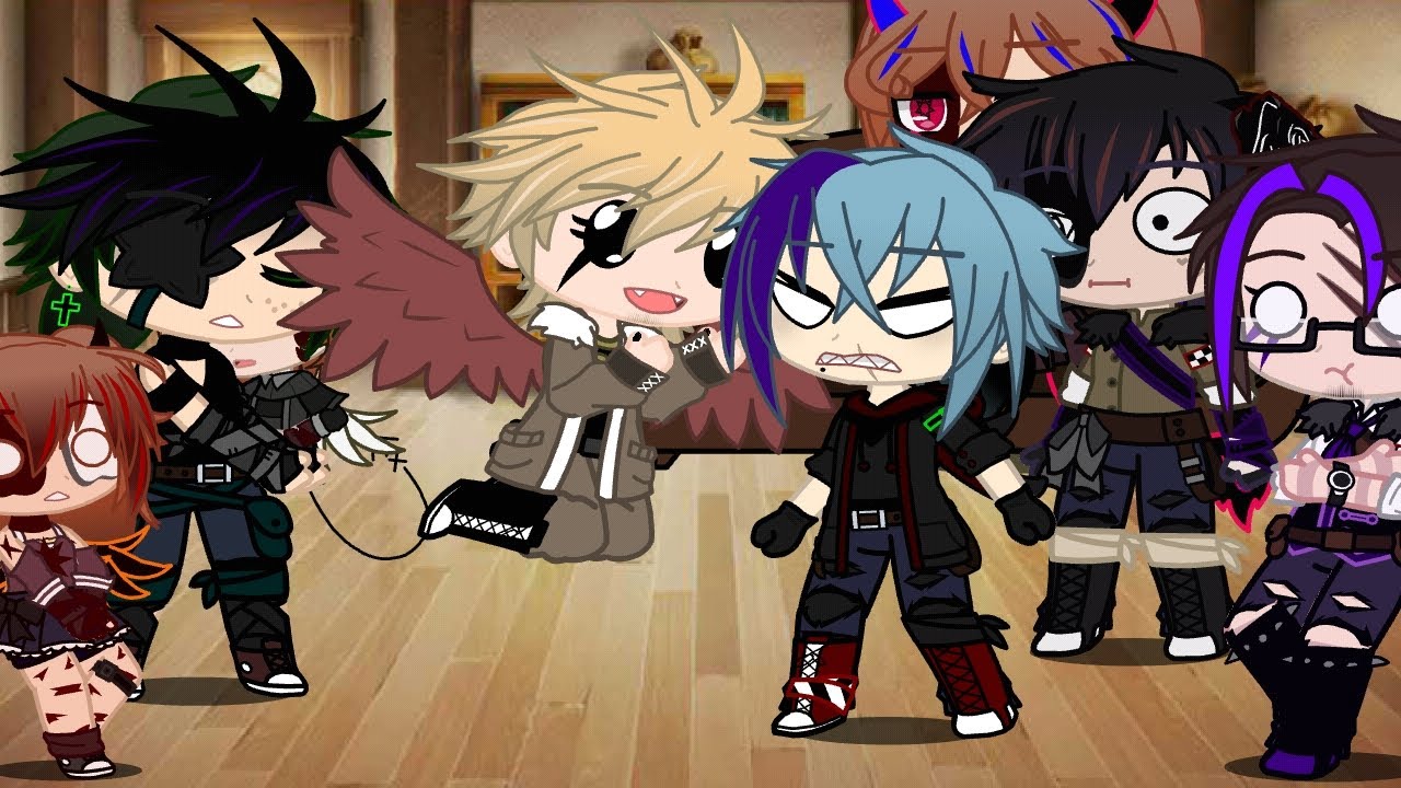 Afton Family Reunion Part 2 || Izuku & Shigarki Afton AU || Aged up Izuku 