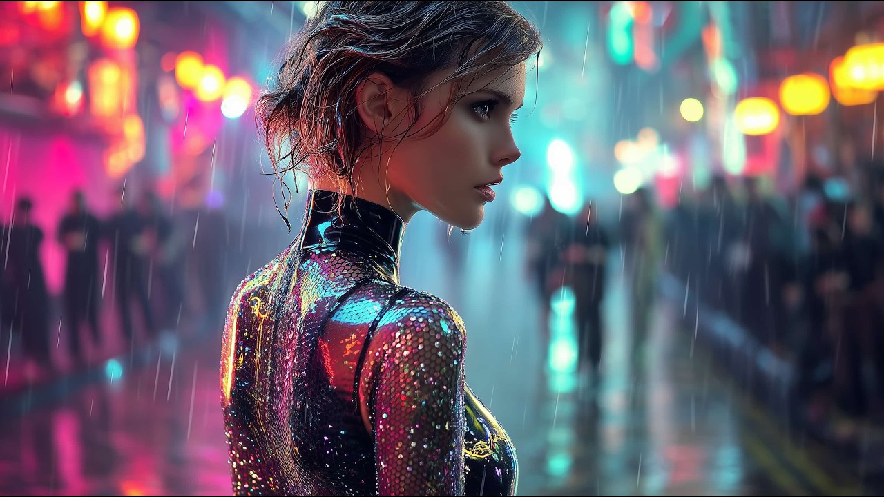 Neon Dreams Midnight Haze | Cyberpunk Synthwave Music Video | Retrofuturistic Night Drive