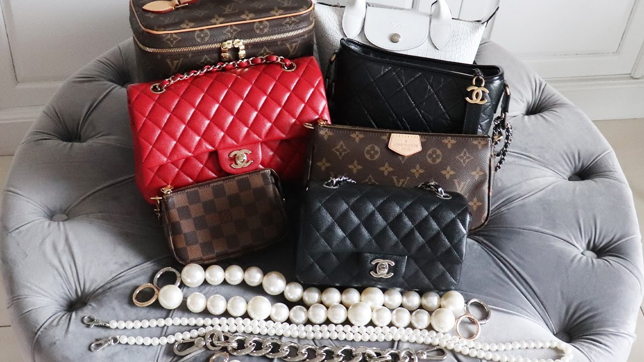 DIY Pearl Straps on Chanel & Louis Vuitton Bags