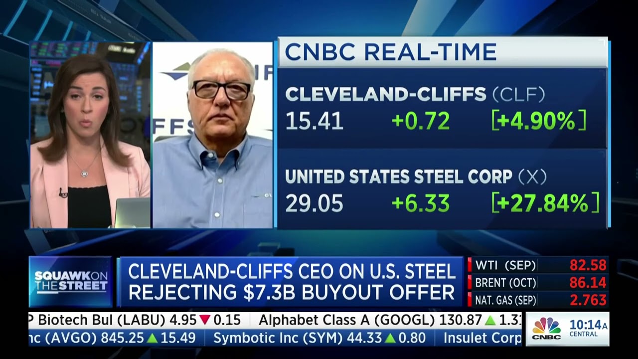Cleveland Cliffs CEO L. Goncalves shares the details himself of the plans to acquire US Steel.