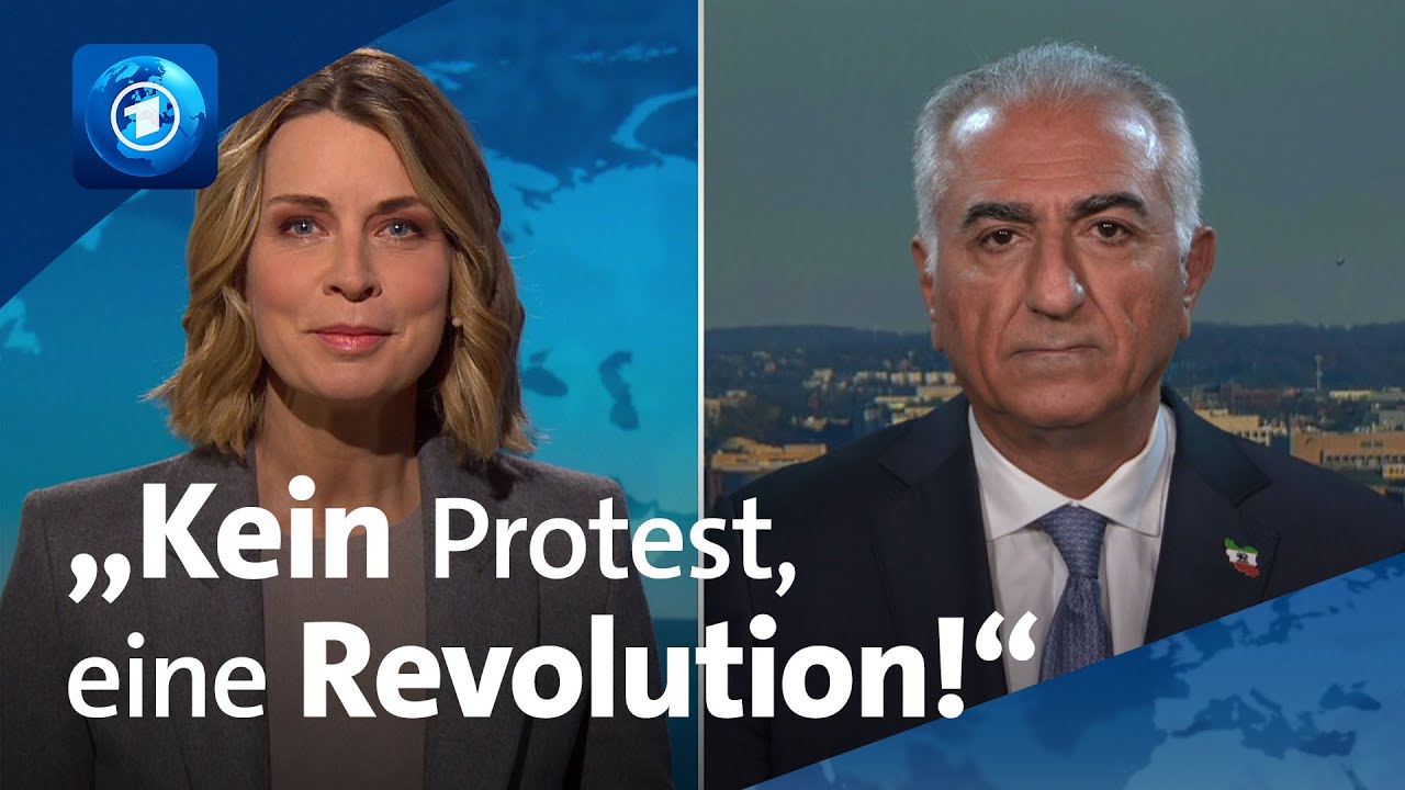 Iran: Welche Rolle spielt Schah-Sohn Reza Pahlavi | tagesthemen-Interview
