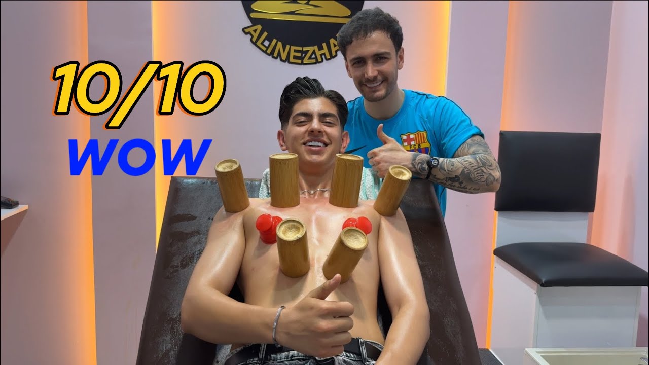 Watch until the end and enjoy a great massage😍💙(Don't forget to subscribe😘)