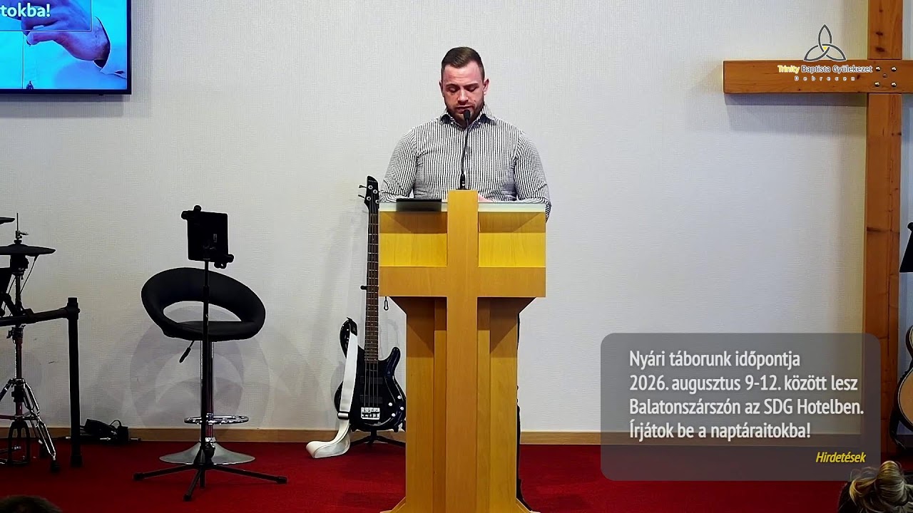 2026.03.15 | Akinek mindene az Úr | Dr. Pafkó Tamás  | Istentisztelet