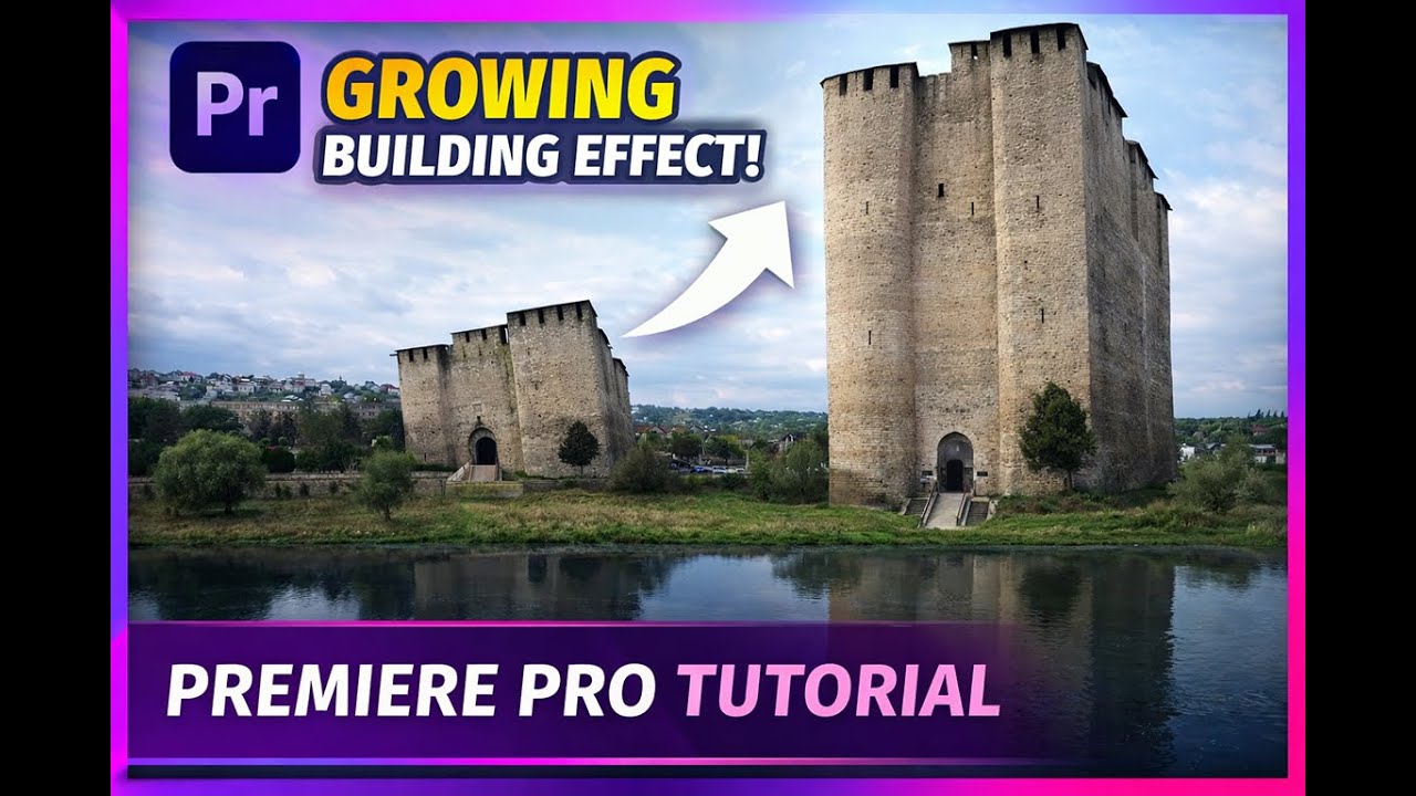 Growing Building Effect in Premiere Pro | Easy VFX Tutorial
