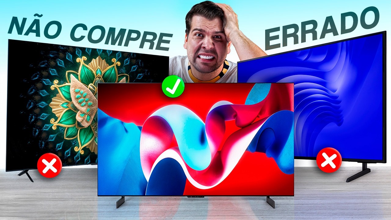 Top 7 Melhores SMART TVs para Comprar SEM MEDO em 2026 - (90% ERRA!)