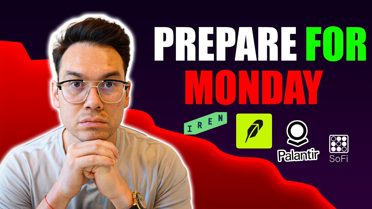 AI Stocks Are Tanking | Potential Market Bottom + HOOD & SOFI Update (Options With Ryan)