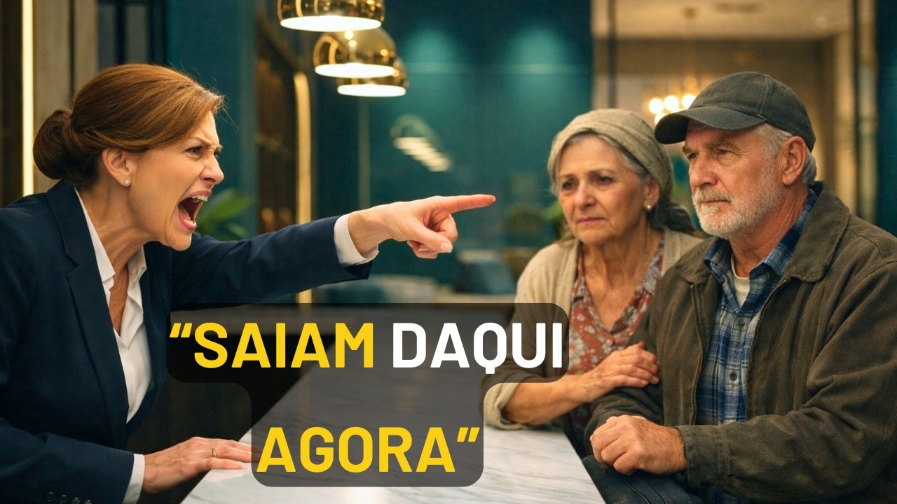 “Saem HOJE ou EU CHAMO a POLÍCIA.” Ela ameaçou — sem imaginar QUEM era o CASAL