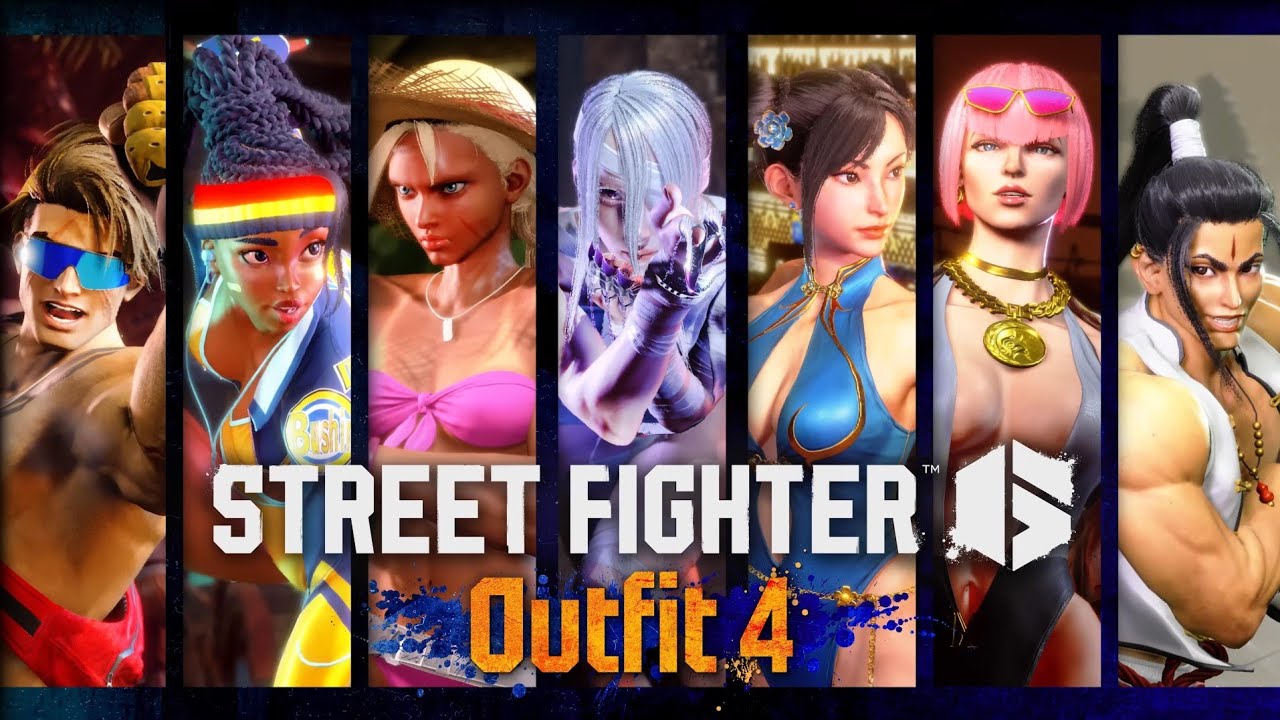 Street Fighter 6 - All Summer Outfit 4 Skins