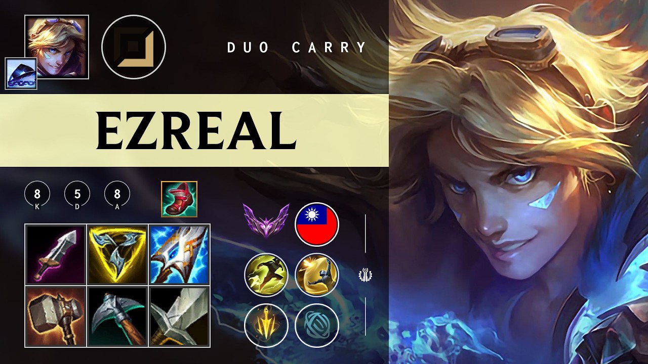 Ezreal ADC vs Caitlyn - TW Master Patch 26.03