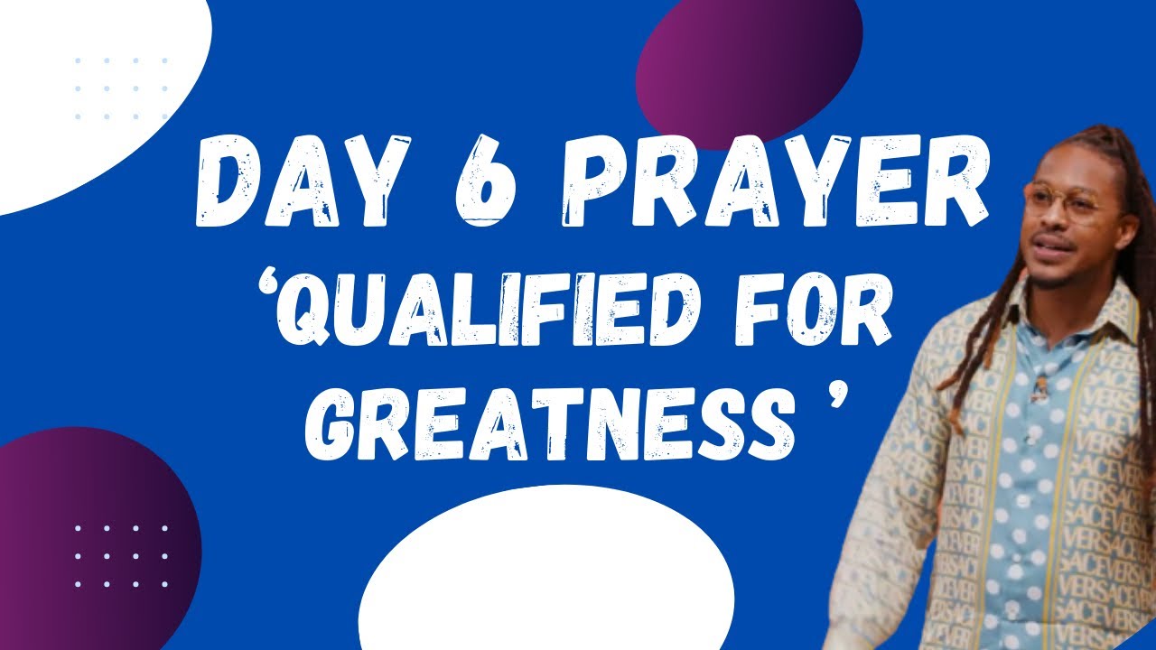 Your Qualified // Pray w/ Evangelist Bennie