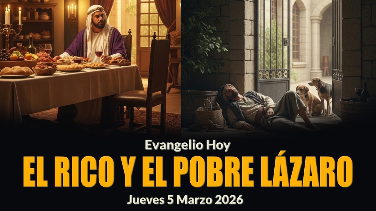Reflexión Evangelio de Hoy 5 de Marzo 2026  - Lucas 16,19-31