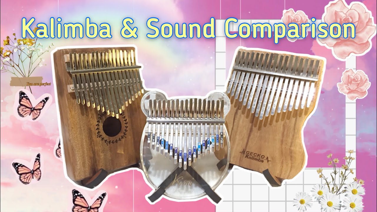 Kalimba & Sound Comparison + 10,000 Reasons | Guide for Beginners✨Kimi + Gecko + Bono