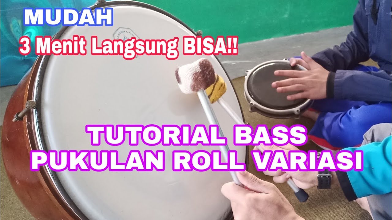 TUTORIAL PUKULAN DOUBLE STICK || PUKULAN VARIASI BASS HADROH