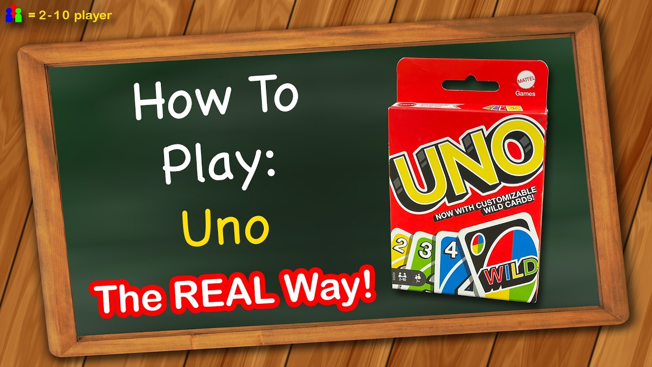 How to play Uno (The REAL way)