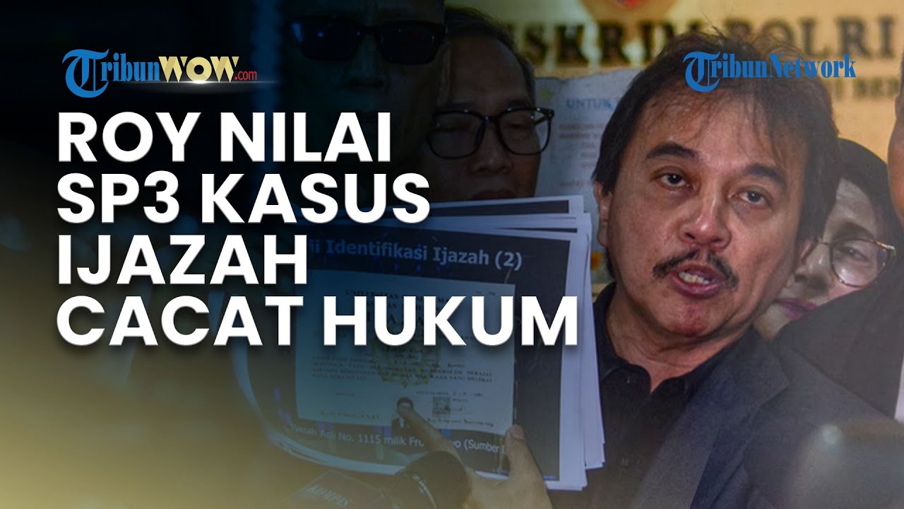 Roy Suryo Nilai SP3 Kasus Ijazah Jokowi Cacat Hukum, Siap Adukan Polda Metro Jaya ke Propam Polri
