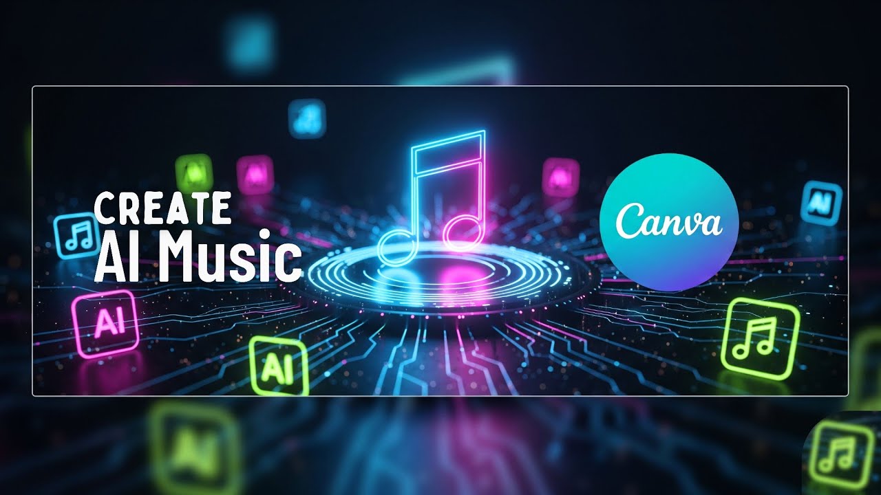Create AI Music 🎶 in Canva for FREE (No Copyright)