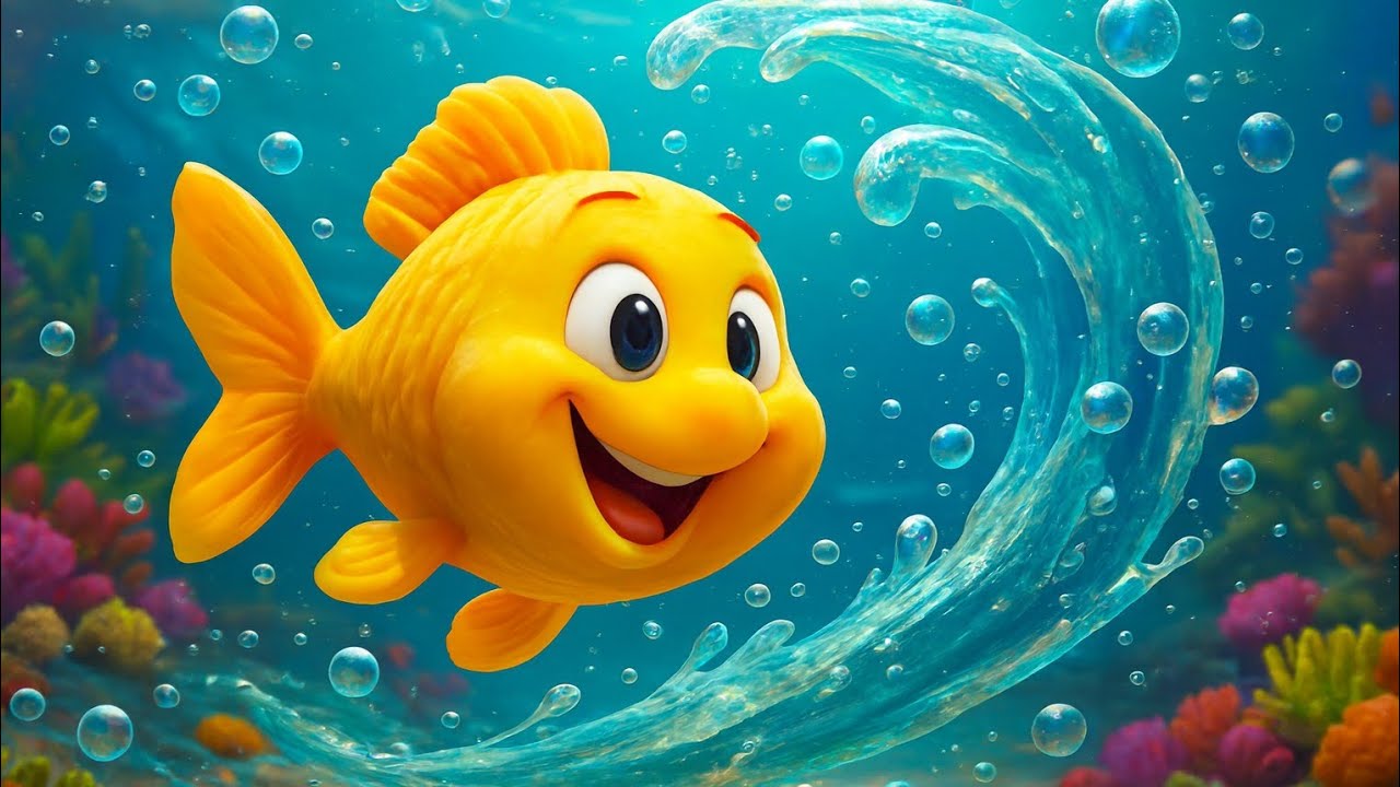 Machhli Jal Ki Rani Hai 🐟 | 3D Animated Hindi Nursery Rhyme for Kids