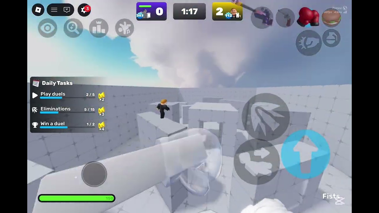 My first no-scope ;) #rivals #roblox #robloxrivalsedit 